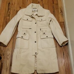 Cream dress Coat